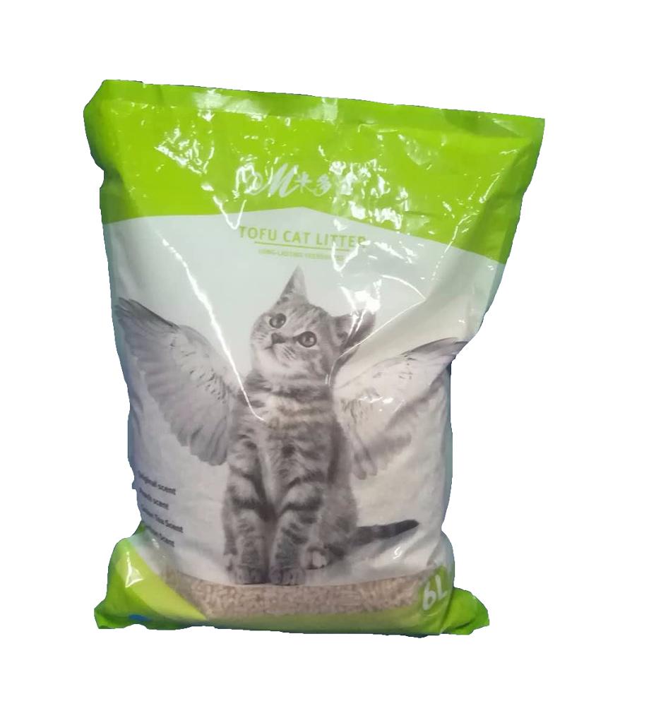 2018 cheapest factory wholesale eco-friendly absorption well pet cleaning and quickly clumping tofu cat litter