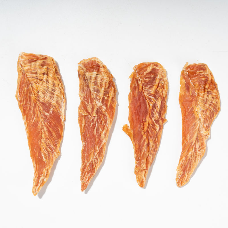 Pet snacks wholesale high-quality healthy low-fat snacks additive-free natural chicken breast jerky