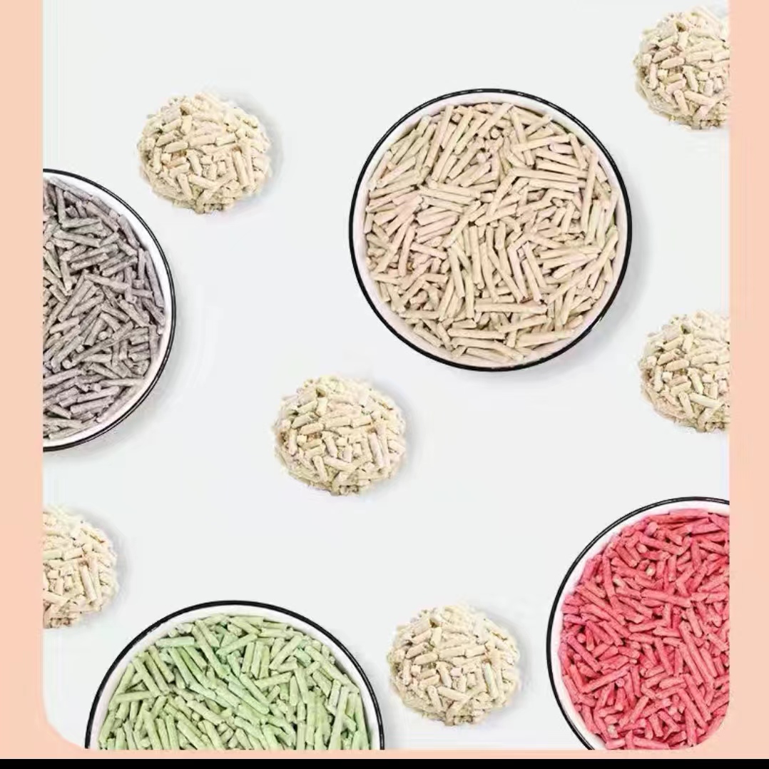 100% Natural plant toufu cat litter fast water absorption strong clumping Tofu Cat Litter cat products