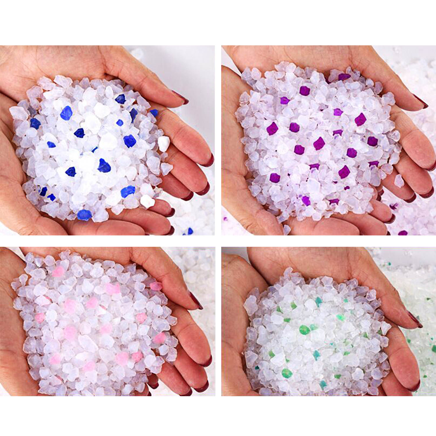 Factory Wholesale Natural Micro Crystal Cat Litter Lavender Scent 20kg/Bag Non Clumping Silica Gel Crystal Cat Litter Sand