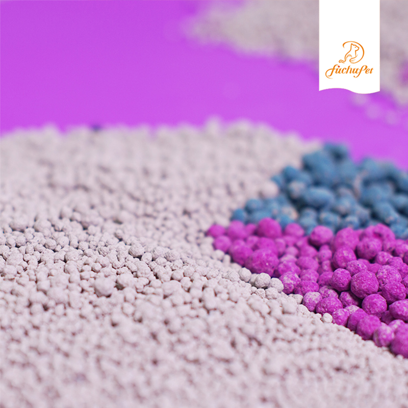 Hot Pet Products Spherical Activated Carbon Bentonite Cat Litter With Natural Bentonite Clay Cat Litter