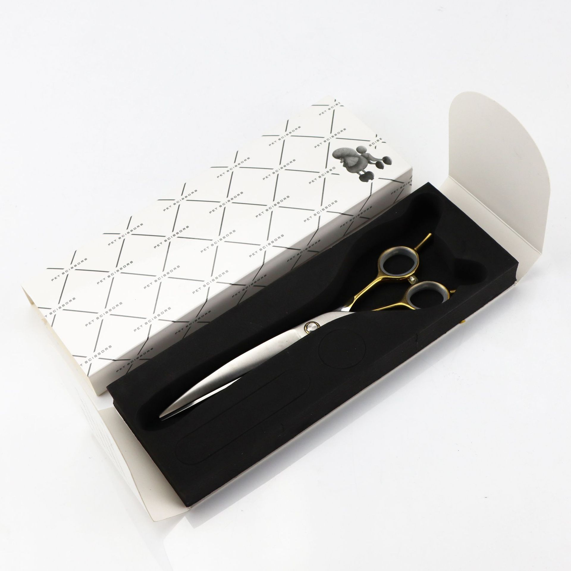 Hairdressing Scissors Eco-friendly Paper Box Special Scissors Packaging Hairdressing Scissors Storage Box Customizable LOGO