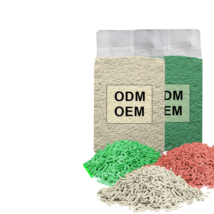 Wholesale Supply of Deodorizing Bead Cat Baby Powder Mixed Cats Litter TOFU