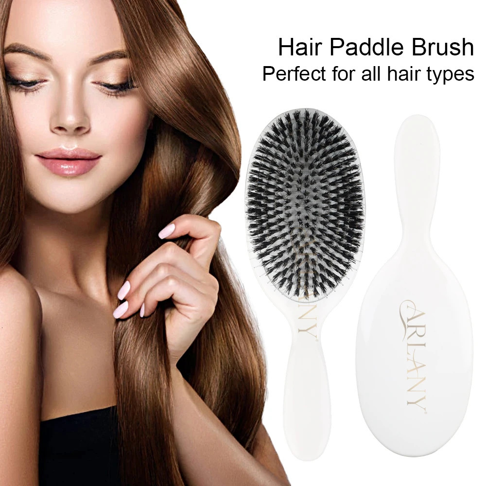 Hair brush bristle massage comb shower hairstyle beauty styling tools hair extensions salon accessories 241126