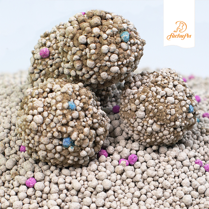 FUCHU PET Wholesale Hot Sale Bentonite Cat Litter With Lemon Scent Cat Bentonite Sand