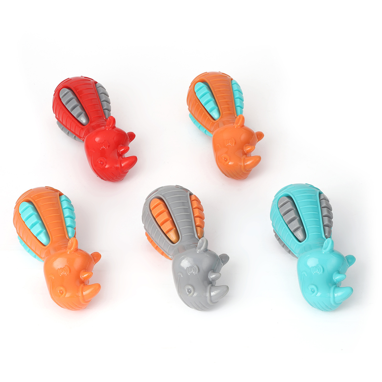 Wholesale dog vocal toys chewing bite resistant TPR teething training floating dogs toys
