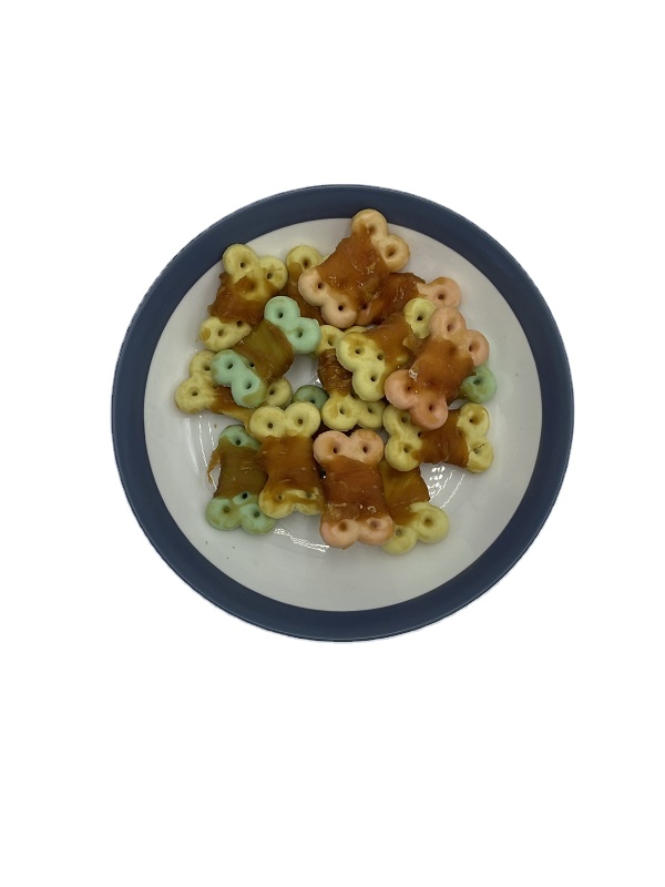 factory wholesale good quality high protein chicken wrap biscuit dog snacks