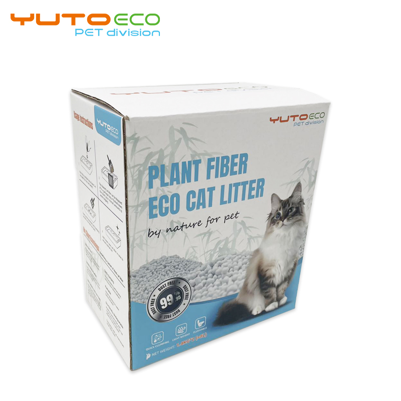 Manufacturers Wholesale Price Natural Caked Natural Material Cat Litter Hot Sale Of Degradable Natural Cat Litter