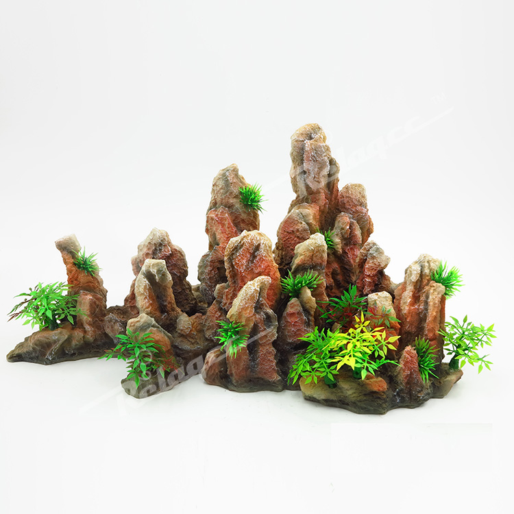 Large Aquarium Decorations for Fish Tank, Aquarium Ornament Aquatic Caves Hide Hut