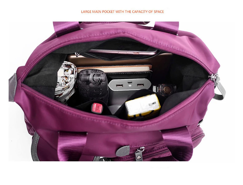Arrival Nylon Women Messenger Bags Casual Large Capacity Ladies Handbag Female Crossbody Shoulder Bags Waterproof 241114