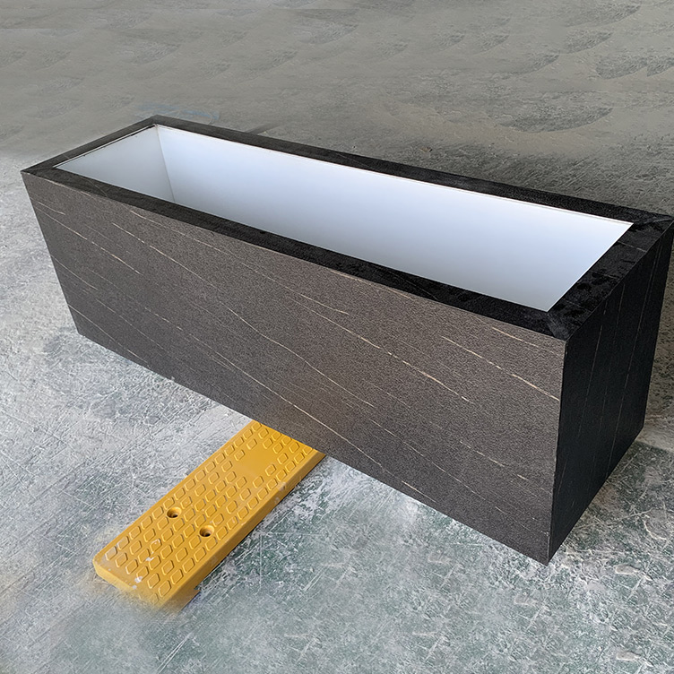 rectangle open top transparent glass fiber koi fish aquarium tank pump fiberglass large fish tank for rearing koi fish