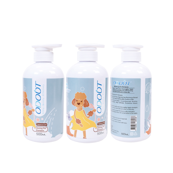 Dog Pet Cat Care Whitening Shampoo
