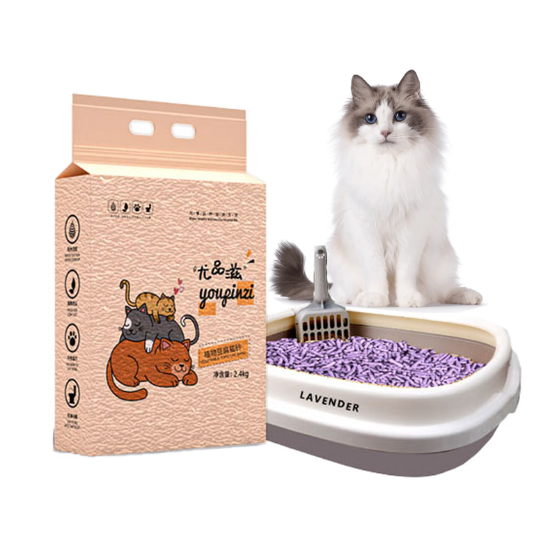 Eco Friendly Cat Litter Formulated No Added Chemicals And Completely Natural Tofu Cat Litter