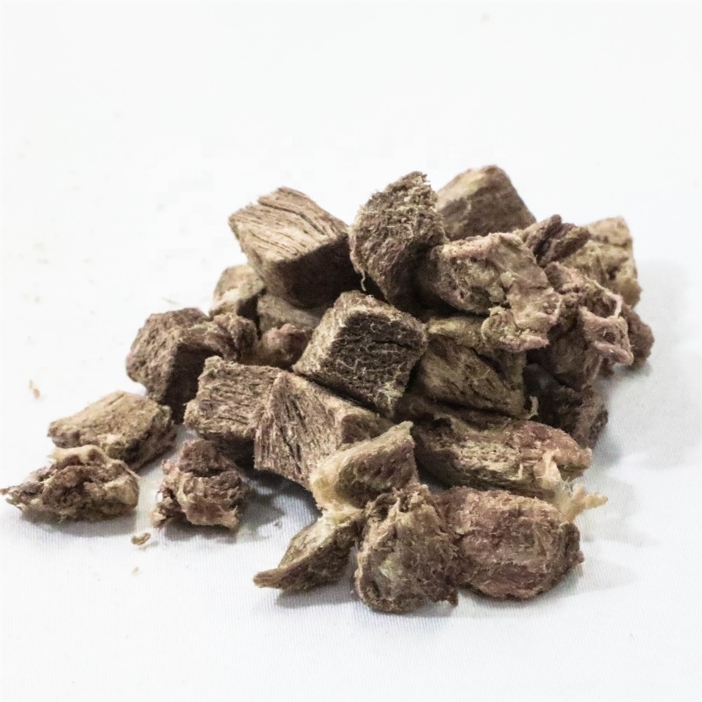 Safety Healthy Freeze Dried Beef OEM dog treat cat snacks pet food high quality dry meat