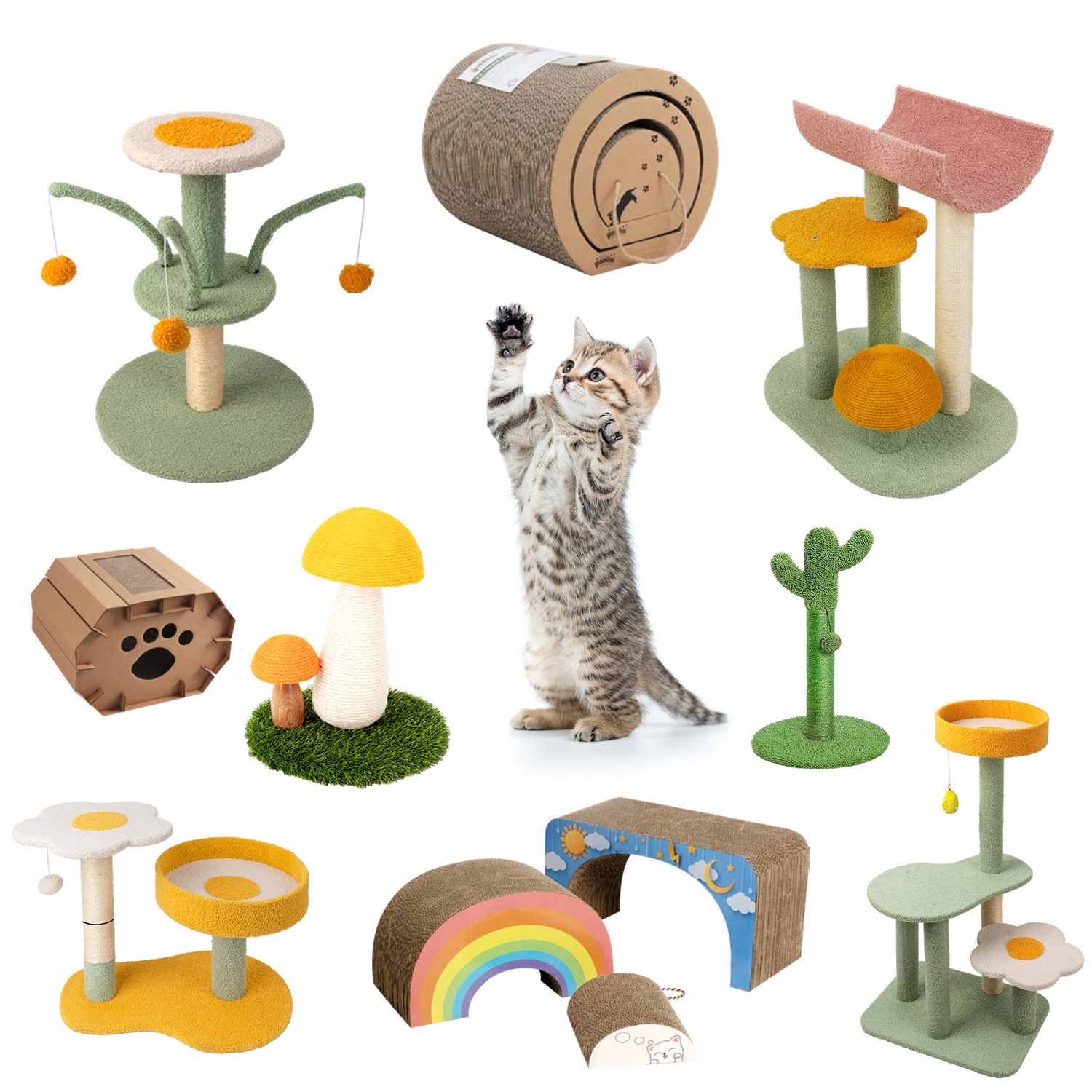 Hot selling custom pet supplier wholesaler top seller manufacturer natural chew funny cactus carrot cat dog toys pet product