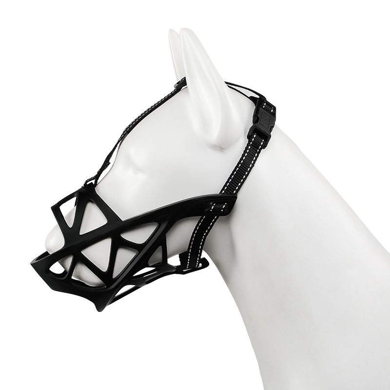 Tactical Breathable Dog Face Cover Dog Face Muzzle Anti Bite Dog Mesh Muzzle