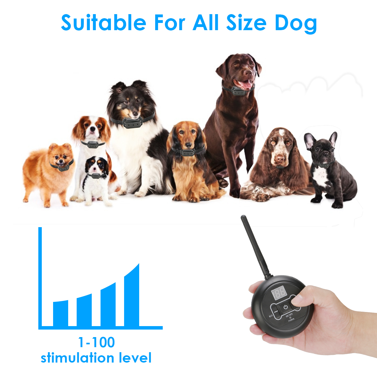 iPetDog IT588 Pet Containment System Radio Electric Hidden Fence For Dogs