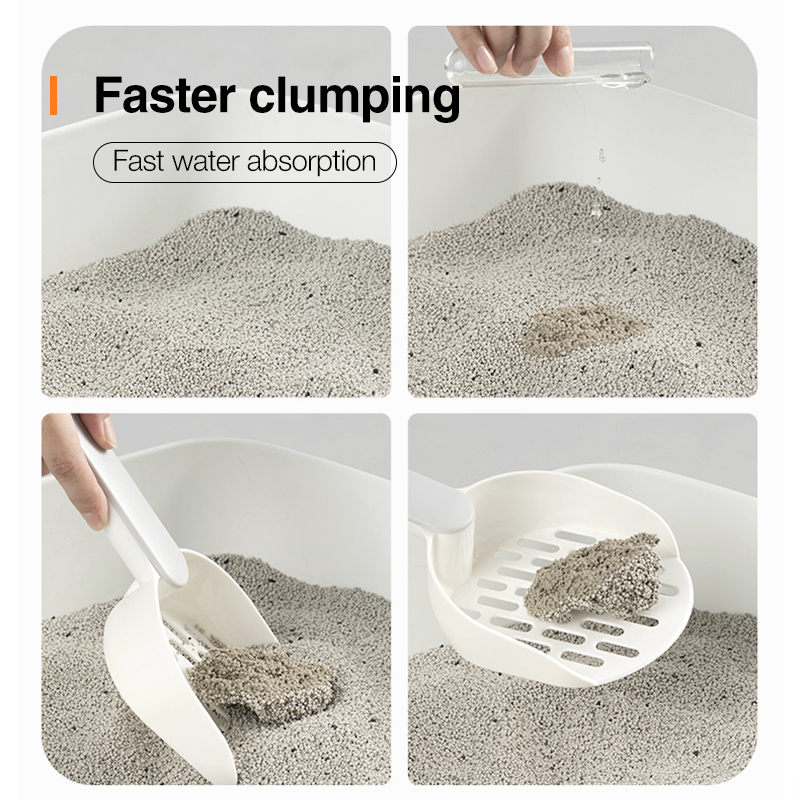 Factory Supply Ball Shaped Bentonite cat litter Arena Para Gatos clumping bentonite cat litter