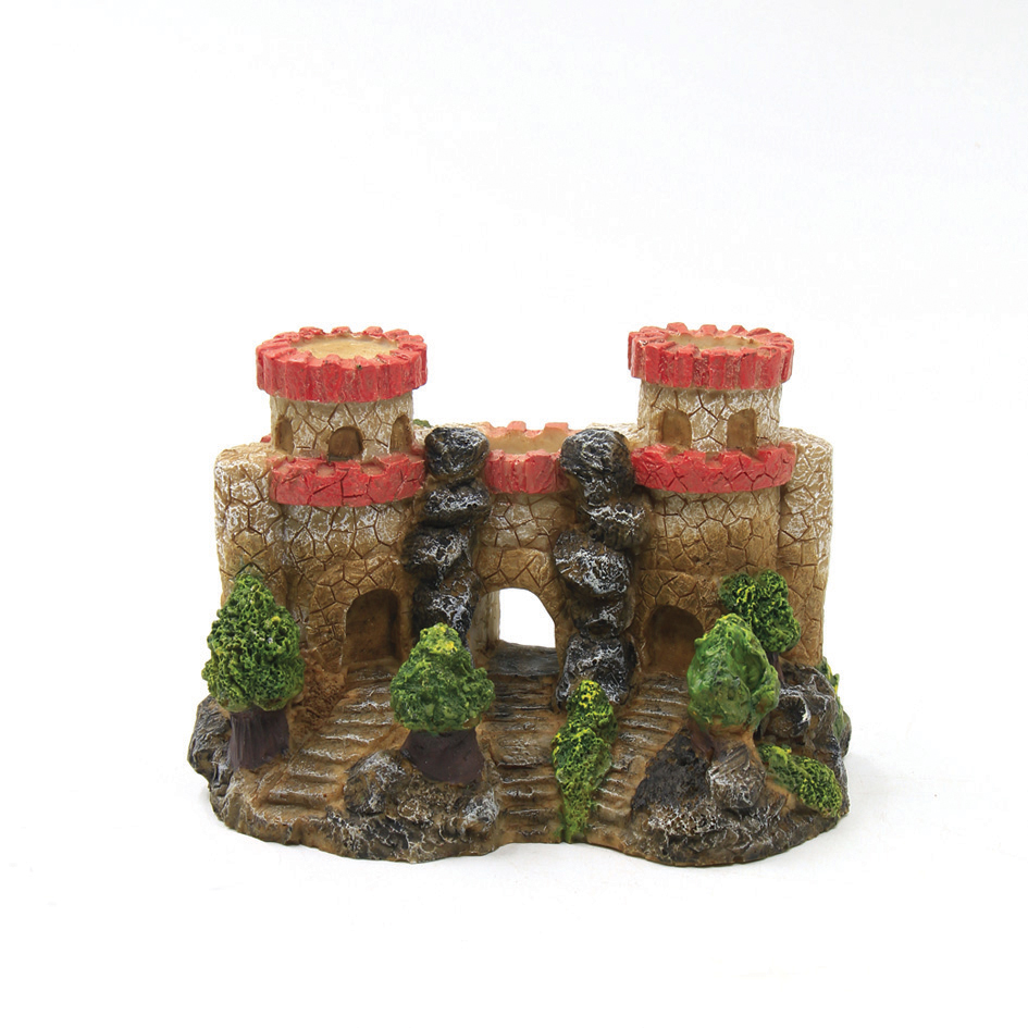 Aquarium Fish Tank Decoration Castle Ornaments