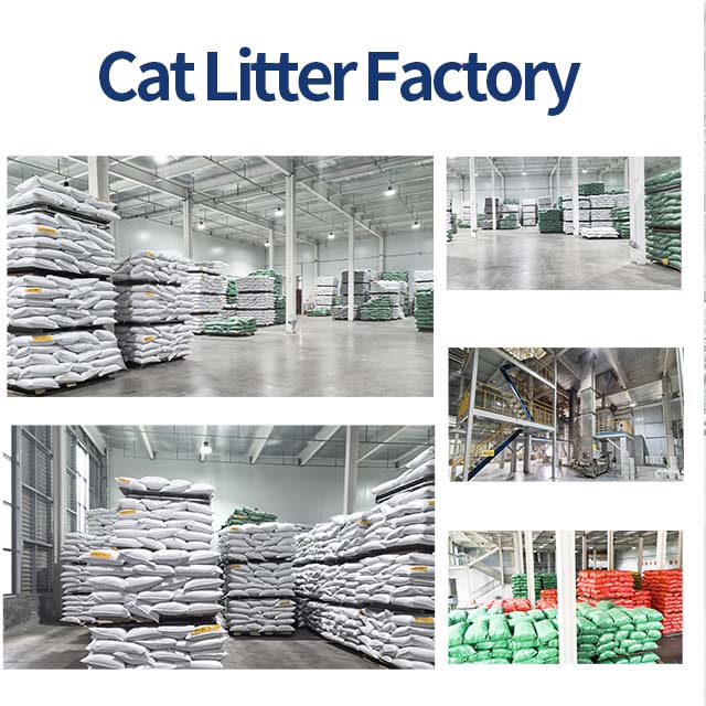 OEM/ODM Cat Litter Wholesale Lock Strong Deodorization Strong Clumping Easy To Clean Up Pet Supplies Bentonite Cat Litter