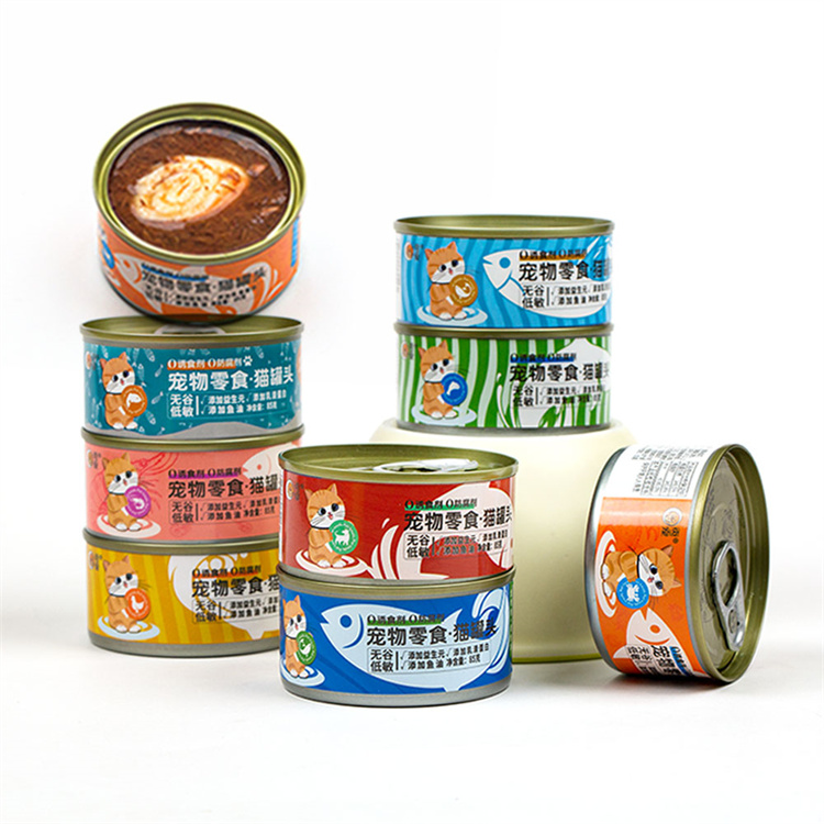 Special Offer Canned Wet Cat Food Kitten Wet Food High Protein 85g Canned Tuna Cat