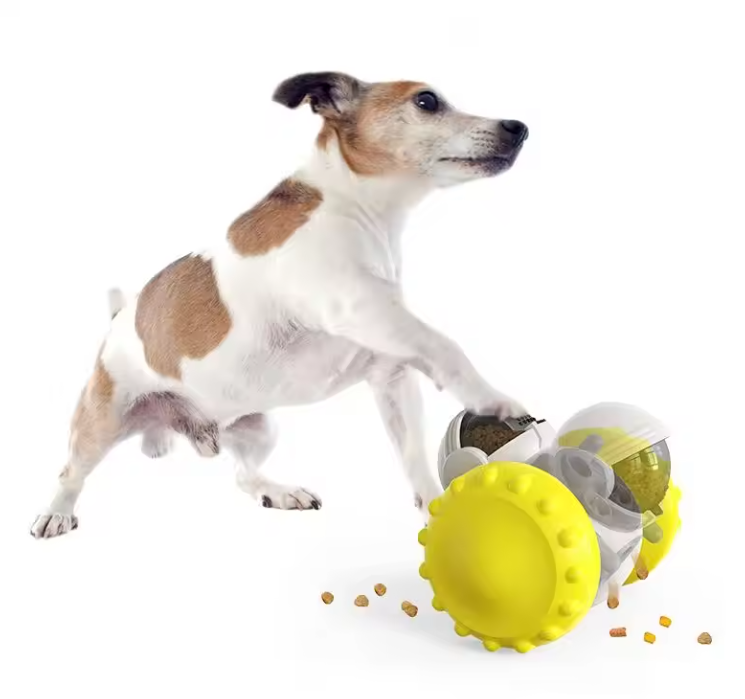 Hot Sales Fun IQ Treat Interactive Pet Toy Playing Food Dispensing Ball Indoor Outdoor For Dogs and Cats Wholesale
