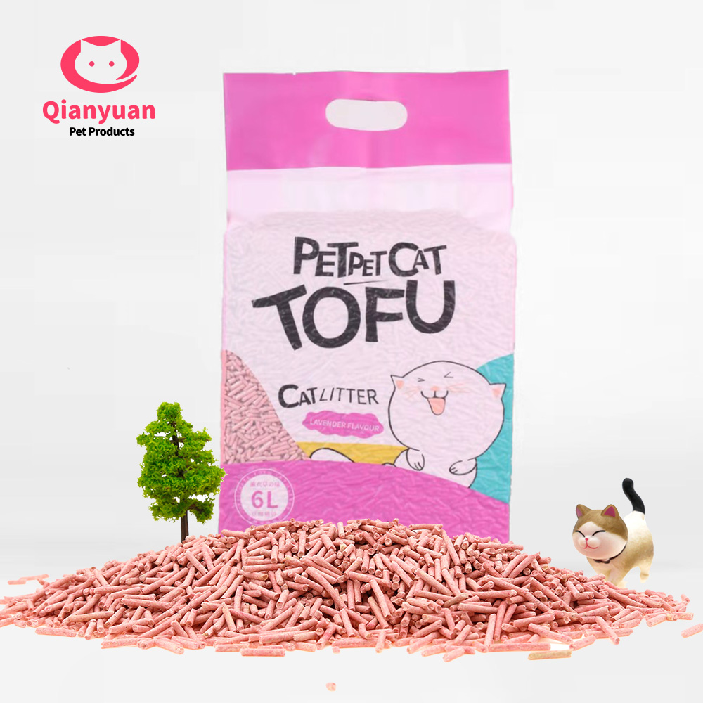 OEM/ODM Tofu Cat Litter Factory Clumping Clean Bulk Flushable Coffee Crushed Tofu Cat Litter