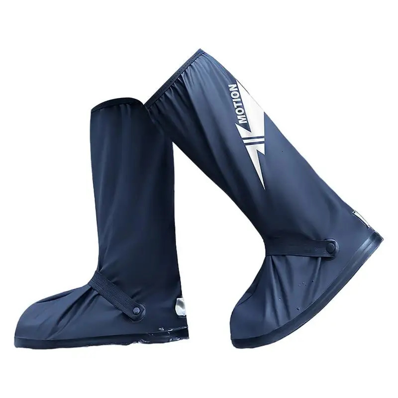 Waterproof and anti slip PVC rain shoe cover reusable outdoor boot cover rainproof executive motorcycle dust cover 241126