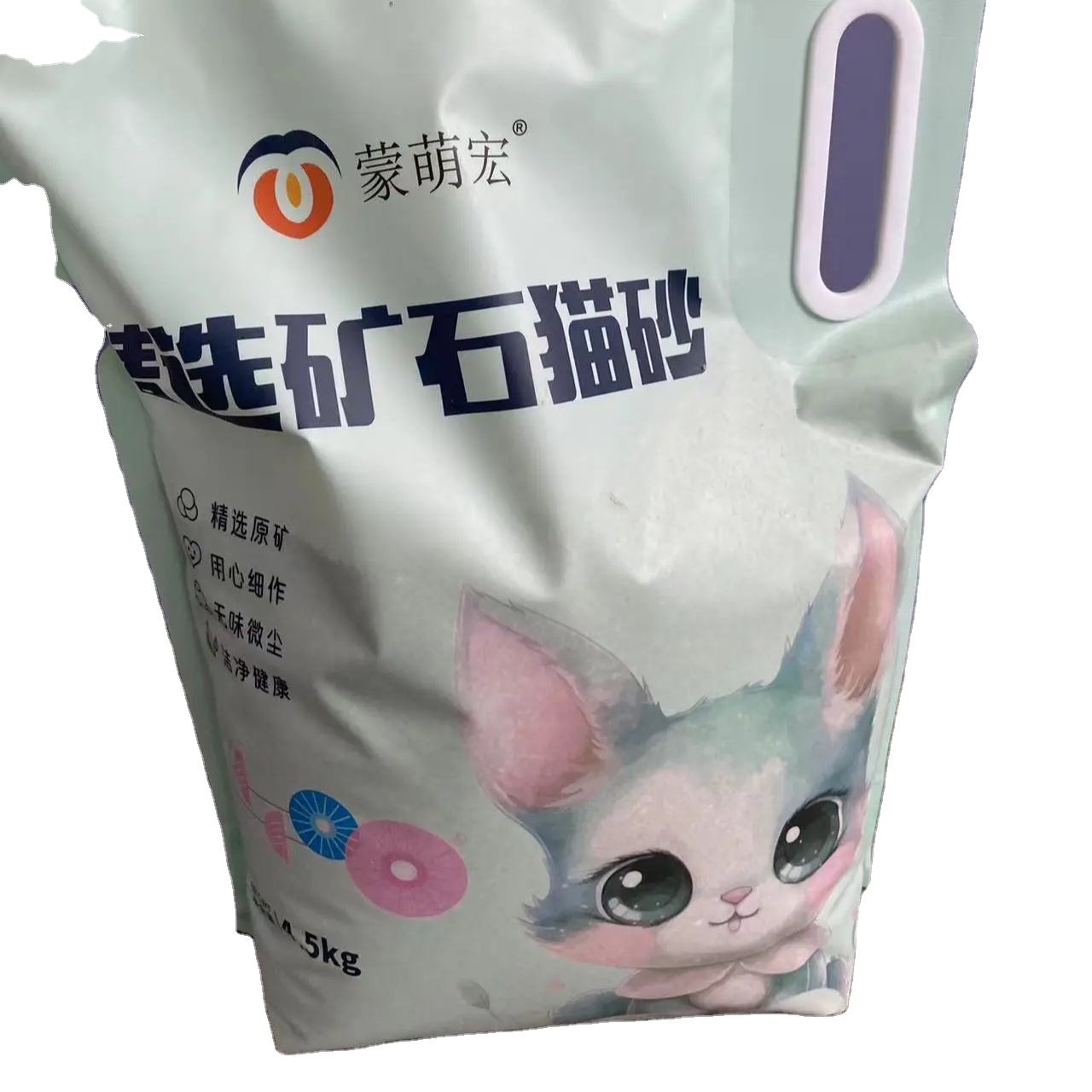 OEM Factory Tofu And bentonite cat Litter bentonite Activated Carbon Semi Automatic cat litter cat Sand litter 10l