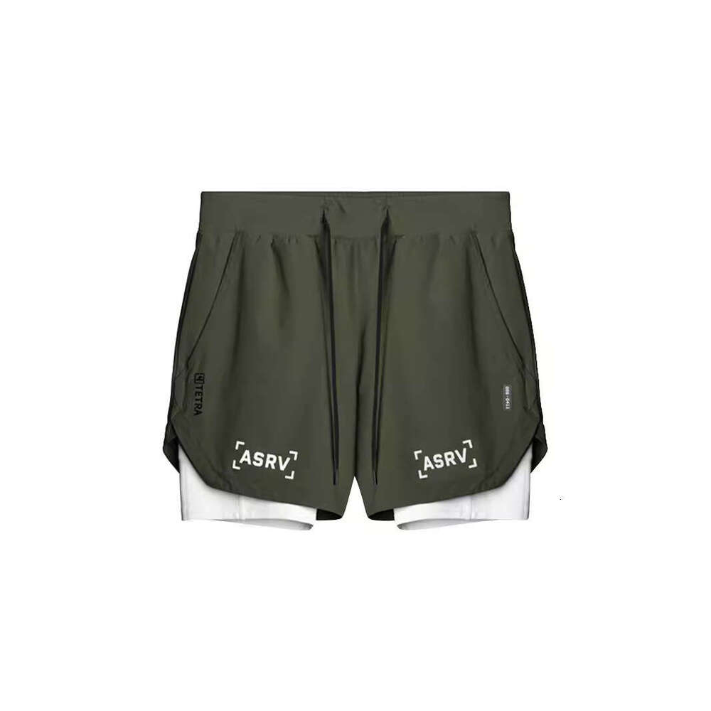Summer Men's Shorts For Outerwear, American Style Youth Vacation, Two Pieces Of Sports, Multiple Pockets, Quick Drying, Breathable, Five Points B