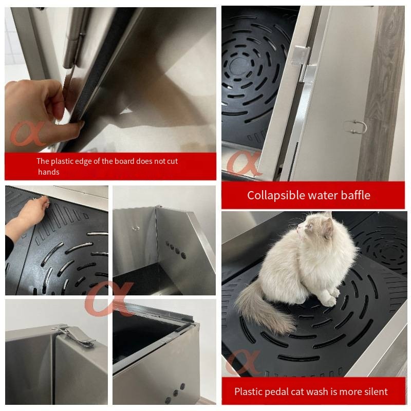 USMILEPET Best Seller Professional Stainless Steel Pet Bathing Station Electric Height Adjustment for Large Dogs