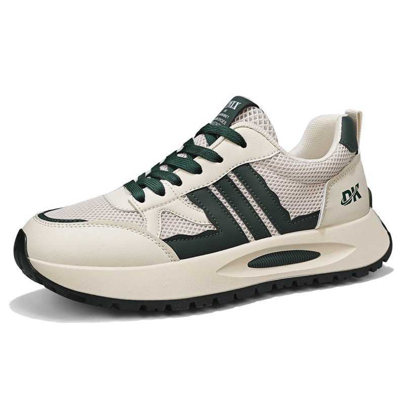 High Quality New Spring/Summer Leather Cloth Board Shoes Fashion Trendy Shoes Running Forrest Gump Shoes Mens Ins Trendy Mens Shoes Sports Shoes T2411