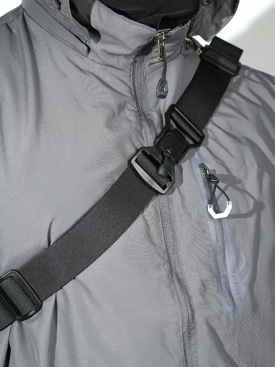 Multifunction Quick Release Magnetic Suction Buckle Crossbody Strap Outdoor Tactical Techwear Shoulder Bag Accessories 241125