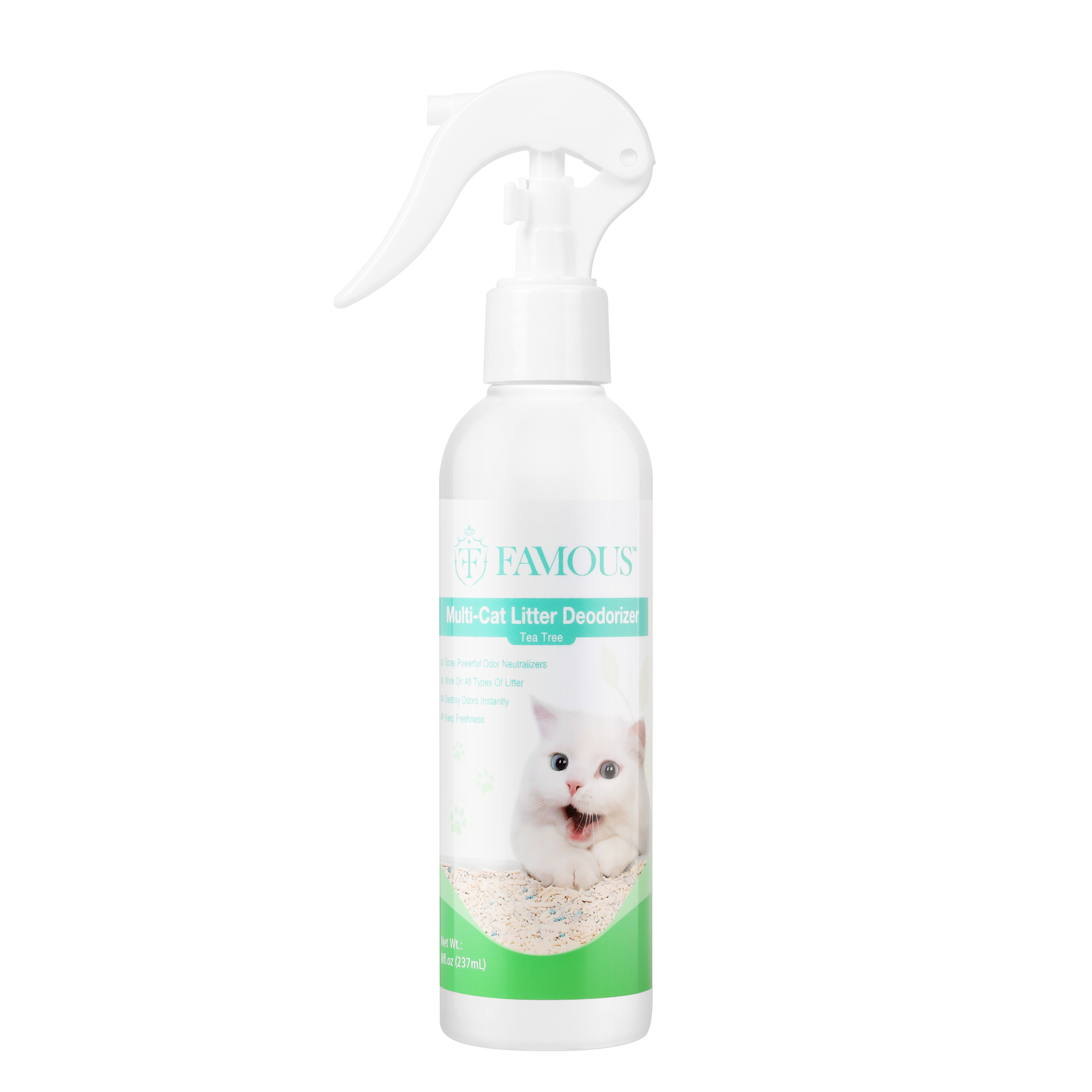 Cat Litter Fragrance Spray For Cat Litter Box Eliminate Cat Litter Smell, Potty Pad Smell & Pet Odor Smell