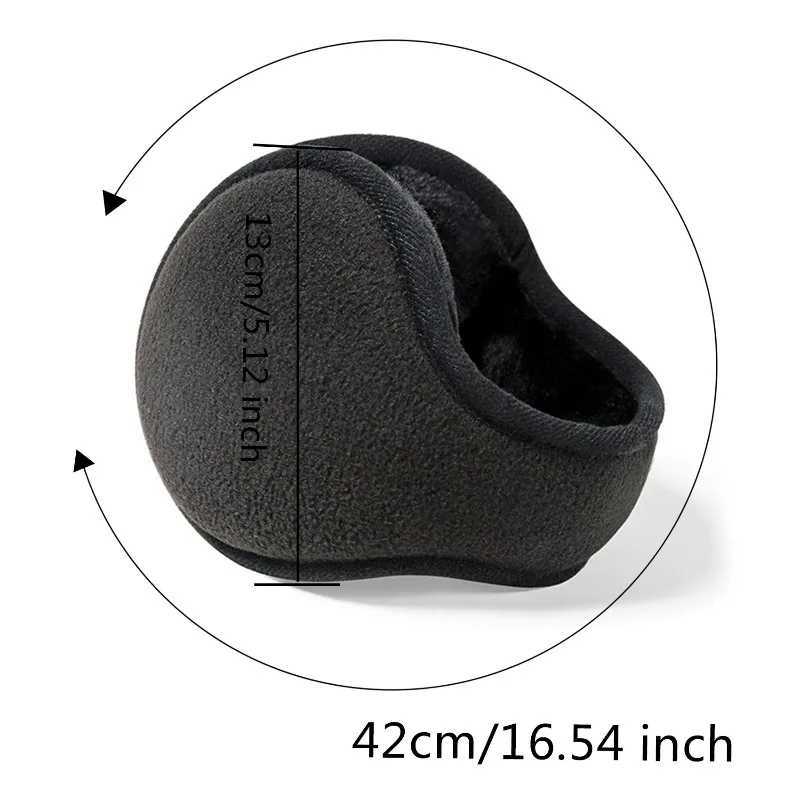 Winter unisex mens warm fur earmuffs womens velvet earmuffs thick warm earmuffs outdoor cycling skiing plush earmuffs W241126