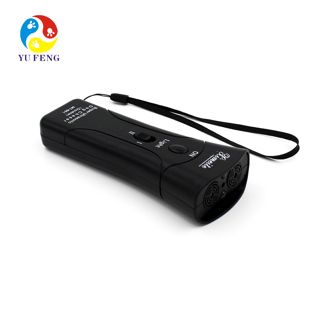 Portable Dog Chaser Stops Barking Aggressive Animal Attacks Ultrasonic Dog Repeller Pet Training Products Bark Deterrents