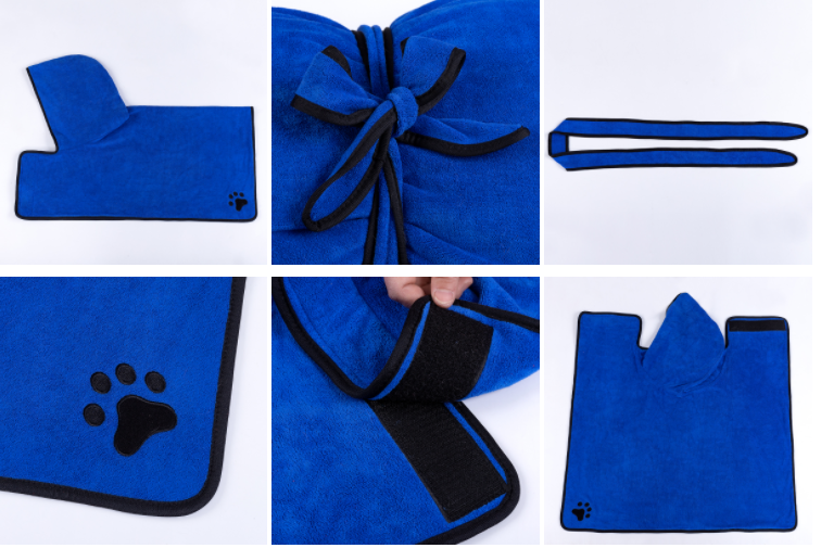 fashion high quality microfiber pet towel for dogs