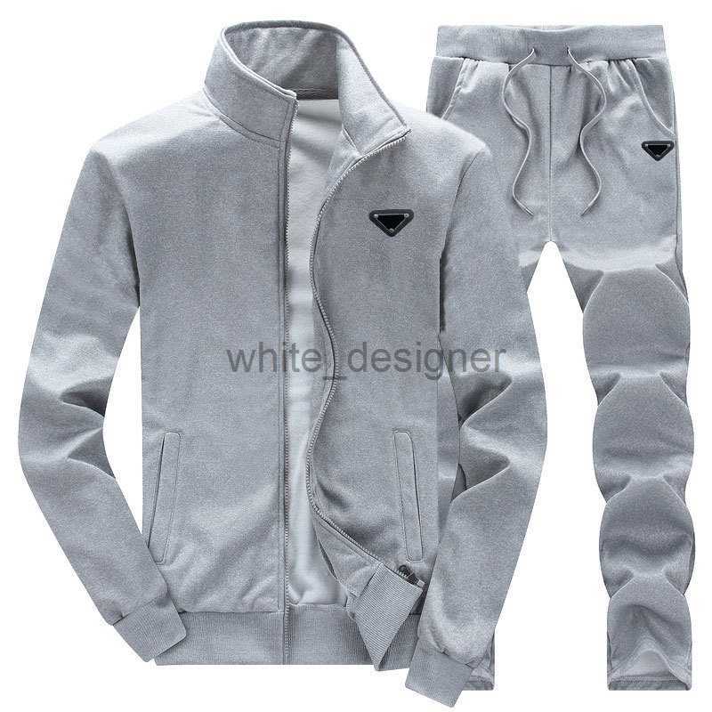 Designer Tracksuits Men Luxury Sweatsuit New cardigan suit autumn men's leisure suit youth student sports two-piece suit men's coat fashion Two Piece sets