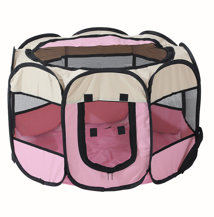 Pet Dog Cat Travel Carrier Cage Other Pet Cages & Houses Product Steel Wires Pet Octagonal Cage