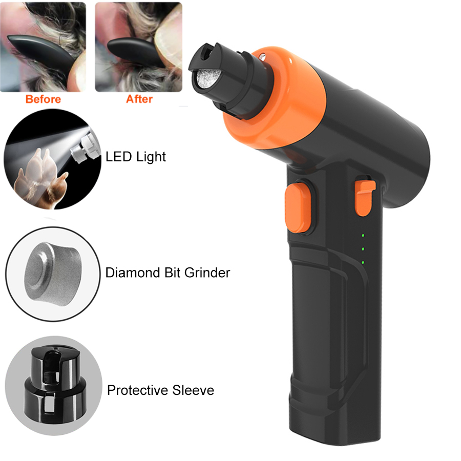 2024 HOT Rechargeable Electric Grooming Tool Repairer Polishing Machine Pet Nail Grinding Machine Pet Nail Grinder