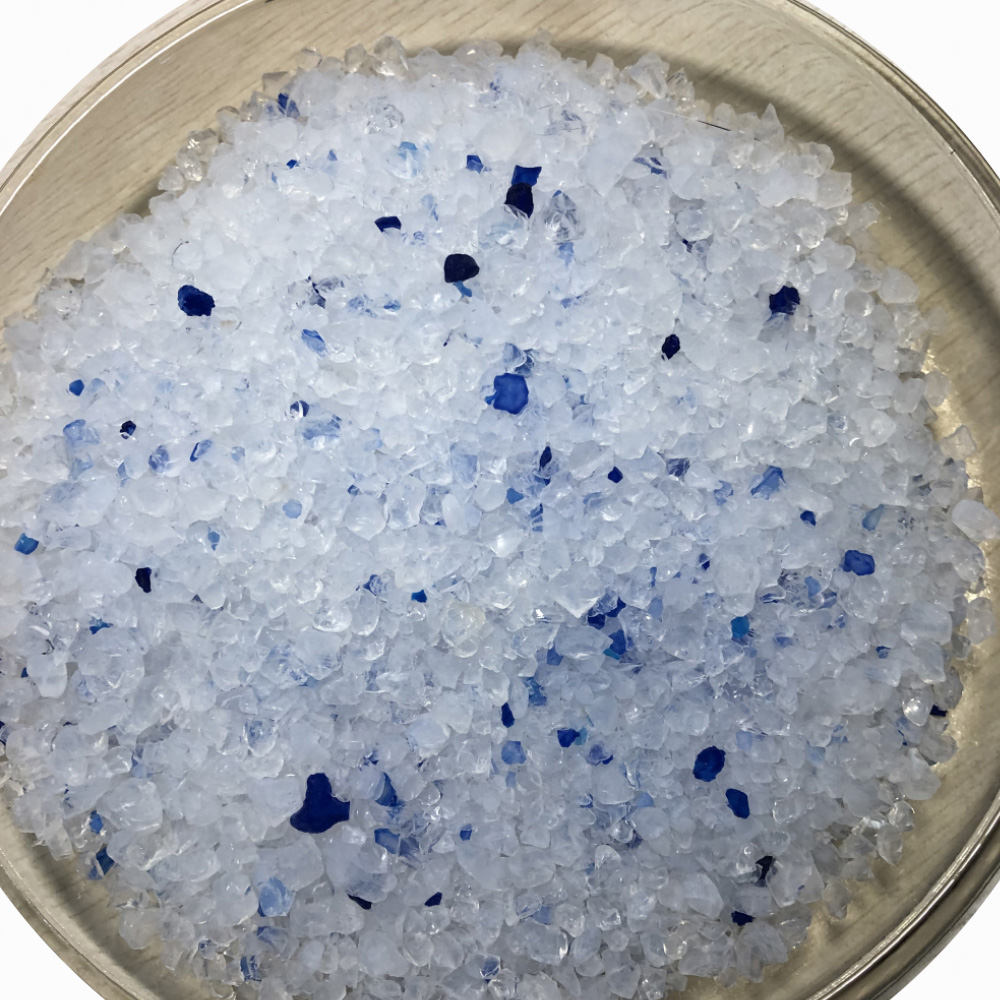 Highly Absorbent natural Micro crystal cat litter 3.8L Non Clumping Silica Gel Crystal cat litter sand