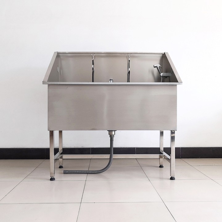 USMILEPET Direct Factory Stainless Steel Dog Bathtubs Customized For Pet Grooming Salon Dog Wash Station Dog Bath Machine
