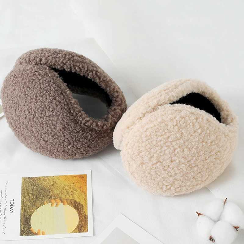Windproof Earmuffs Men Womens Ear Warm Protector Thicken Plush Winter Warm Fleece Earmuff Outdoor Cycling Warmer Soft Ear MuffsXJ241126