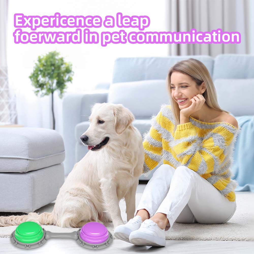 Low Cost Dog Favorite Colors Dog Communication Recording Button Training Equipment For Dog