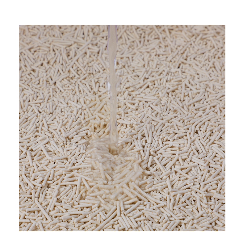 natural cassava arena para gatos kitten toilet sand tofu cat litter self-cleaning cat litter