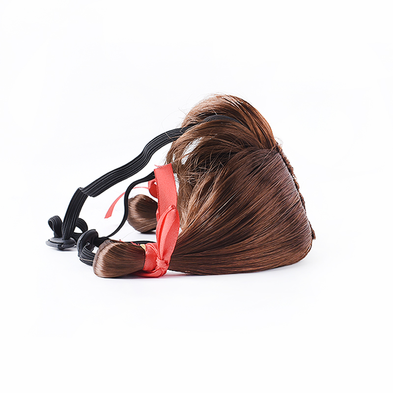 Pet Costumes Synthetic Accessories Pet Wig Small Dog Headgear for Halloween Christmas Eve Festival Party Decor
