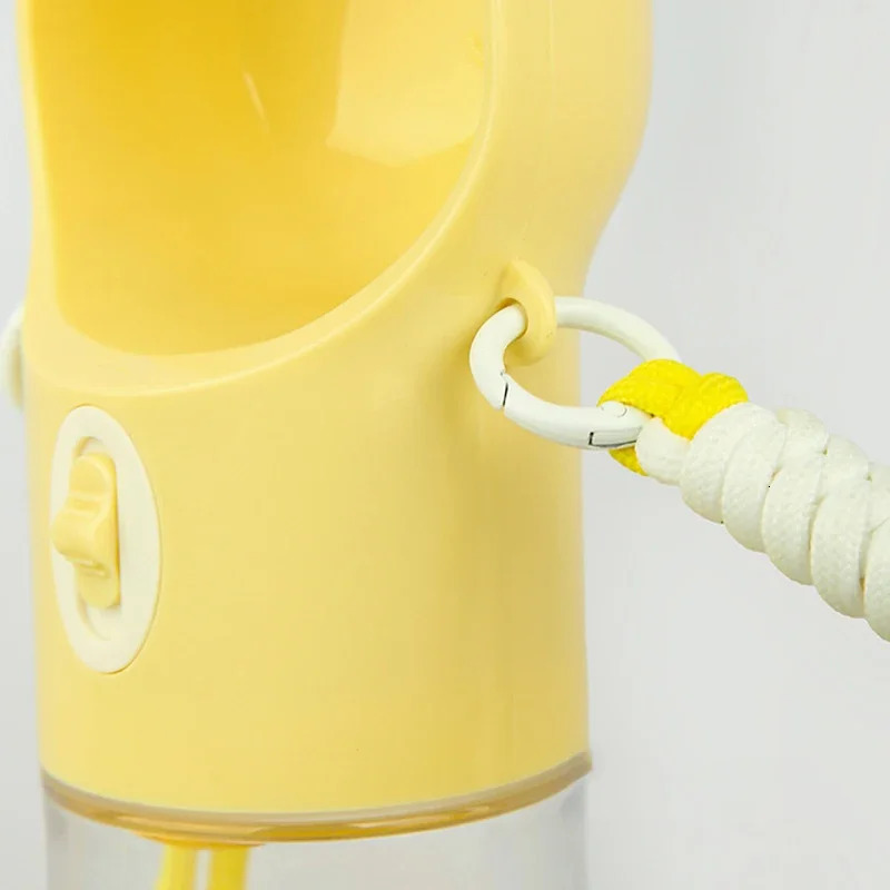 free shipping Pet Feeder Portable Water Bottle With Food Cup For Small Large Dog Cats Outdoor Walking Drinking Feed Dispense 241125