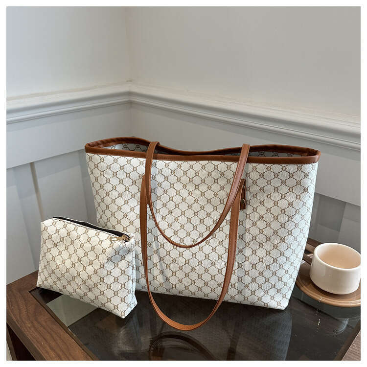 2024 Autumn High end Western Style 100 Handheld for Women's Work Commuting Large Capacity Leisure Tote Bag