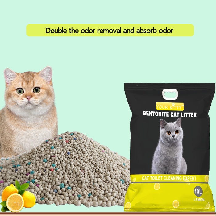 Custom Manufacturers eco friendly kitty litter premium quality clumping natural mineral Cat Litter Bentonite Cat Litter