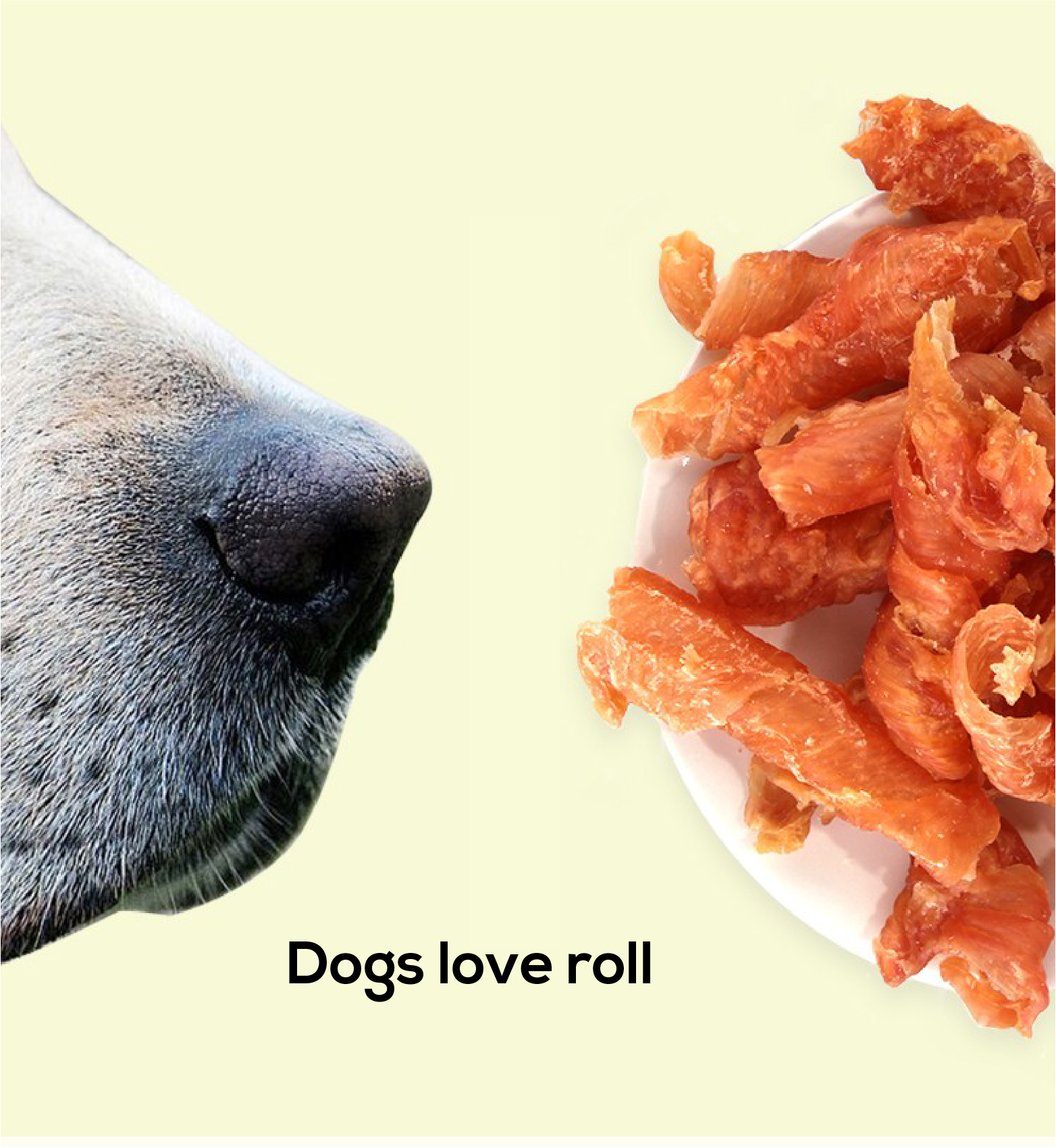 Pet Treats Chicken roll/duck roll pet treat maker oem dog treats dog treats pet